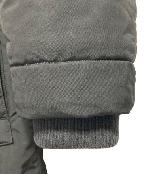 Timberland（ティンバーランド）Timberland (ティンバーランド) ファー付中綿コート ブラック サイズ:Mの古着・服飾アイテム