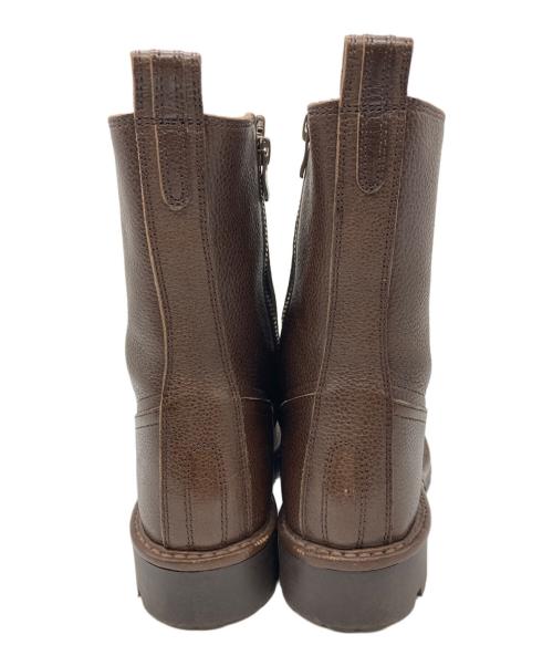SAYA（サヤ）SAYA (サヤ) レースアップショートブーツ ブラウン サイズ:SIZE 24.5cmの古着・服飾アイテム