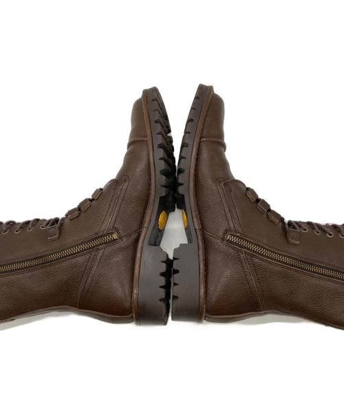 SAYA（サヤ）SAYA (サヤ) レースアップショートブーツ ブラウン サイズ:SIZE 24.5cmの古着・服飾アイテム