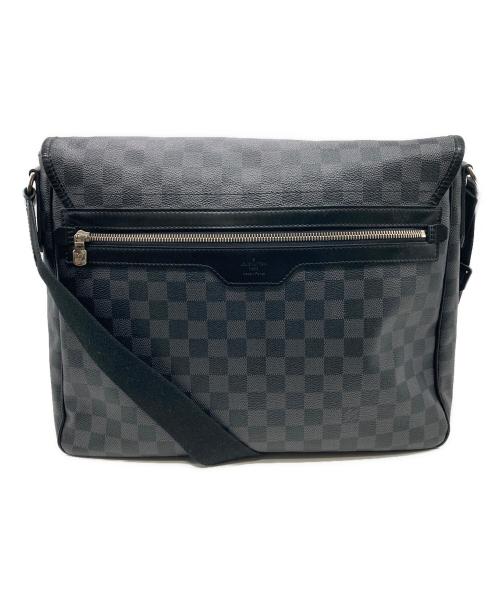 LOUIS VUITTON（ルイ ヴィトン）LOUIS VUITTON (ルイ ヴィトン) ダミエ・グラフィット  ダニエルMM メセンジャーバッグ  ブラックの古着・服飾アイテム