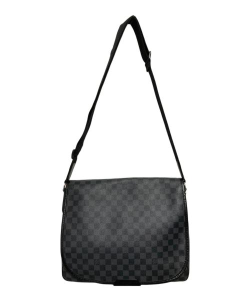LOUIS VUITTON（ルイ ヴィトン）LOUIS VUITTON (ルイ ヴィトン) ダミエ・グラフィット  ダニエルMM メセンジャーバッグ  ブラックの古着・服飾アイテム