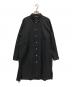 YACCO MARICARD（ヤッコマリカルド）の古着「ピンタックロングシャツ」｜ブラック