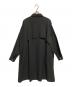 YACCO MARICARD (ヤッコマリカルド) ピンタックロングシャツ ブラック サイズ:N：7000円