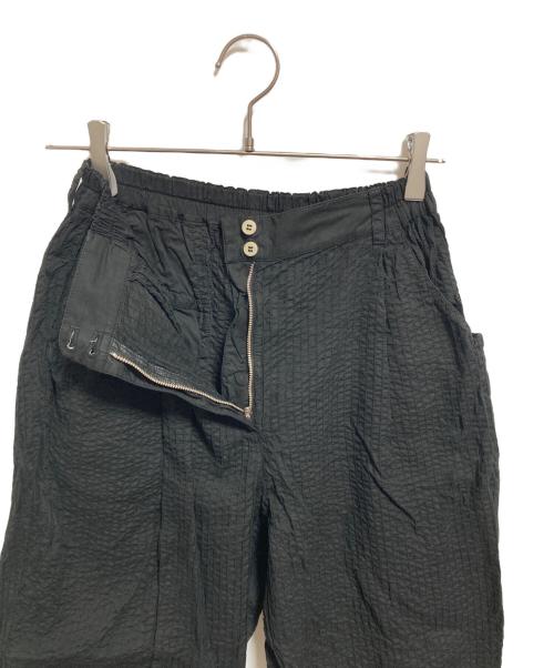 YACCO MARICARD（ヤッコマリカルド）YACCO MARICARD (ヤッコマリカルド) ピンタックイージーパンツ ブラック サイズ:2の古着・服飾アイテム