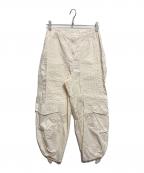 YACCO MARICARDヤッコマリカルド）の古着「カーゴパンツ」｜ベージュ
