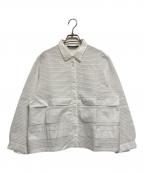 YACCO MARICARDヤッコマリカルド）の古着「ピンタックシャツ」｜ホワイト
