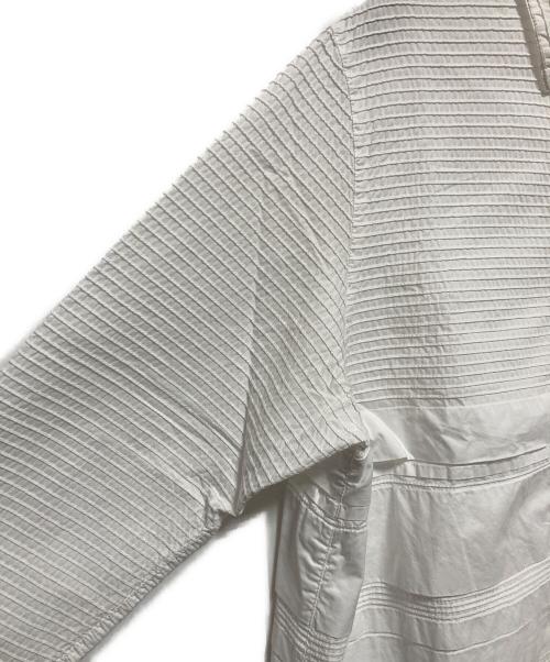 YACCO MARICARD（ヤッコマリカルド）YACCO MARICARD (ヤッコマリカルド) ピンタックシャツ ホワイト サイズ:Nの古着・服飾アイテム