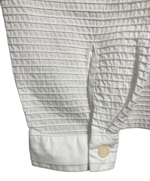 YACCO MARICARD（ヤッコマリカルド）YACCO MARICARD (ヤッコマリカルド) ピンタックシャツ ホワイト サイズ:Nの古着・服飾アイテム