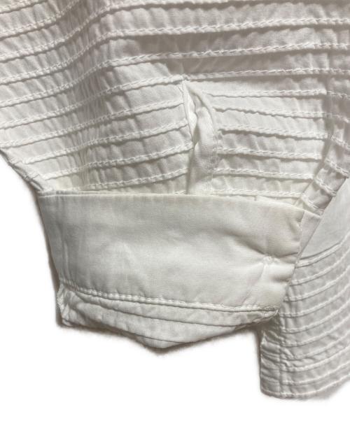 YACCO MARICARD（ヤッコマリカルド）YACCO MARICARD (ヤッコマリカルド) ピンタックシャツ ホワイト サイズ:Nの古着・服飾アイテム