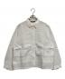 YACCO MARICARD（ヤッコマリカルド）の古着「ピンタックシャツ」｜ホワイト
