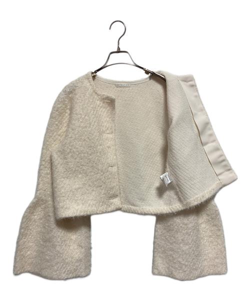 ESTNATION（エストネーション）ESTNATION (エストネーション) スパークファージャケット ベージュ サイズ:FREEの古着・服飾アイテム