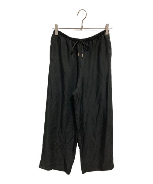 DRAWER（ドゥロワー）DRAWER (ドゥロワー) PRE2 ツイルイージーパンツ ブラック サイズ:34の古着・服飾アイテム