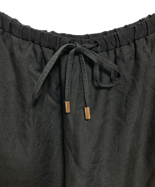 DRAWER（ドゥロワー）DRAWER (ドゥロワー) PRE2 ツイルイージーパンツ ブラック サイズ:34の古着・服飾アイテム