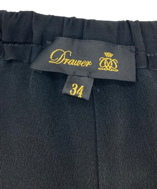 DRAWER（ドゥロワー）DRAWER (ドゥロワー) PRE2 ツイルイージーパンツ ブラック サイズ:34の古着・服飾アイテム