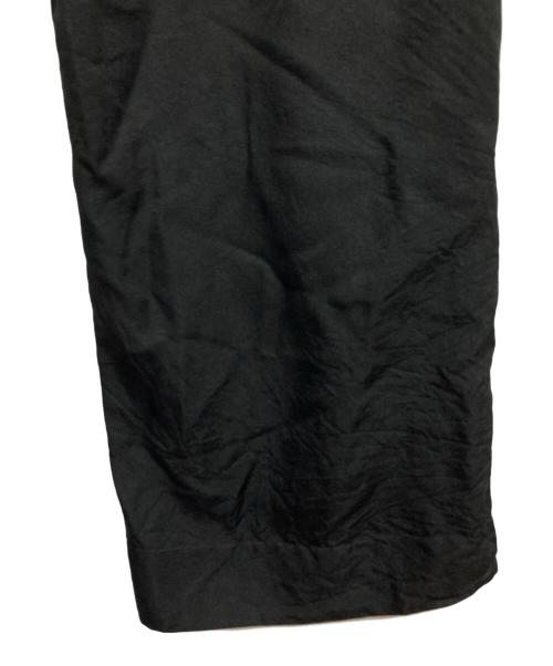 DRAWER（ドゥロワー）DRAWER (ドゥロワー) PRE2 ツイルイージーパンツ ブラック サイズ:34の古着・服飾アイテム