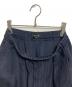 中古・古着 Drawer (ドゥロワー) FALL1 シルクジョーゼットドローストパンツ ネイビー サイズ:FREE：15000円