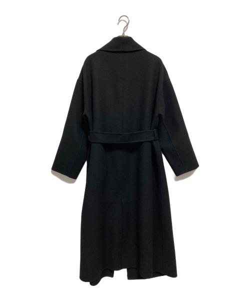 ERICK（エリック）erick (エリック) リバーメルトンロングコート ネイビー サイズ:Sの古着・服飾アイテム