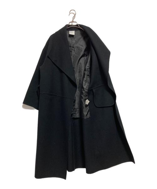 ERICK（エリック）erick (エリック) リバーメルトンロングコート ネイビー サイズ:Sの古着・服飾アイテム