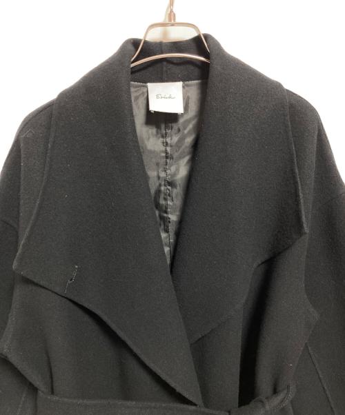 ERICK（エリック）erick (エリック) リバーメルトンロングコート ネイビー サイズ:Sの古着・服飾アイテム