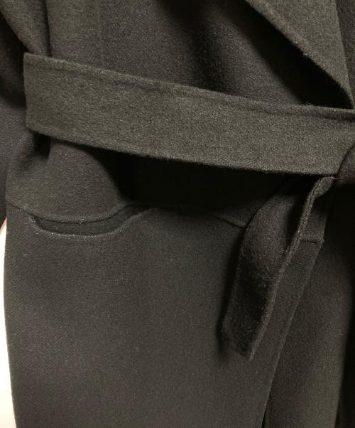 ERICK（エリック）erick (エリック) リバーメルトンロングコート ネイビー サイズ:Sの古着・服飾アイテム