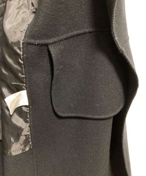 ERICK（エリック）erick (エリック) リバーメルトンロングコート ネイビー サイズ:Sの古着・服飾アイテム