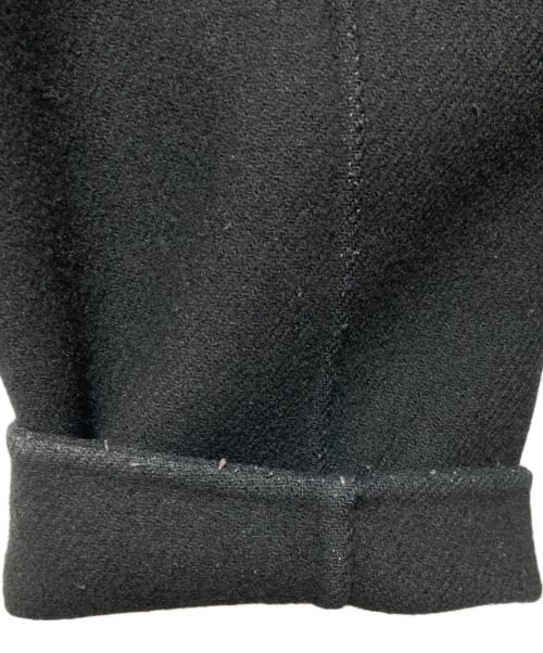ERICK（エリック）erick (エリック) リバーメルトンロングコート ネイビー サイズ:Sの古着・服飾アイテム