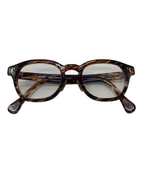 Re:See（リシー）Re:See (リシー) move/mix ブラウン サイズ:46□21の古着・服飾アイテム