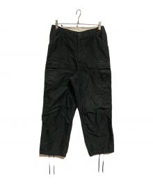 Hysteric Glamour（ヒステリックグラマー）の古着「6ポケットカーゴパンツ」｜ブラック