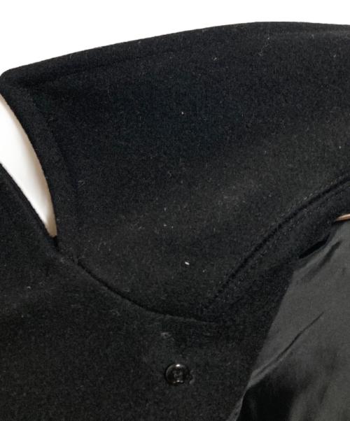 Pherrow's（フェローズ）PHERROW'S (フェローズ) ウール メルトン Pコート ブラック サイズ:38の古着・服飾アイテム