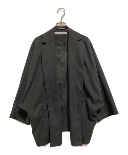 journal standard luxe（ジャーナルスタンダード ラックス）journal standard luxe (ジャーナルスタンダード ラックス) ツイルピーチ ガウンジャケット ブラック サイズ:-の古着・服飾アイテム