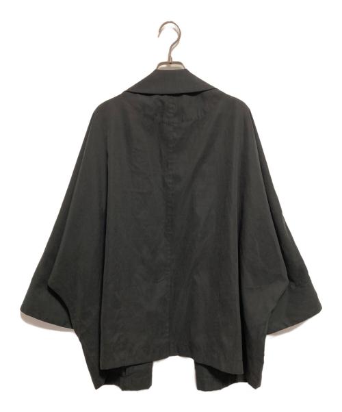 journal standard luxe（ジャーナルスタンダード ラックス）journal standard luxe (ジャーナルスタンダード ラックス) ツイルピーチ ガウンジャケット ブラック サイズ:-の古着・服飾アイテム