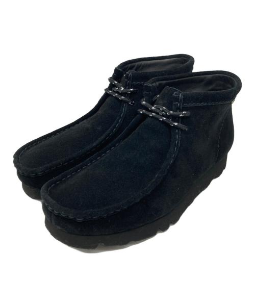 CLARKS（クラークス）CLARKS (クラークス) ワラビーブーツ  GORE TEX ブラック サイズ:27㎝の古着・服飾アイテム
