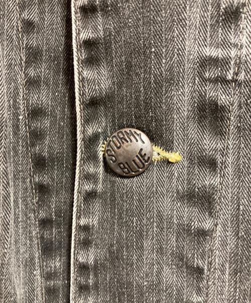 STORMY BLUE（ストーミーブルー）STORMY BLUE (ストーミーブルー) カバーオール ブラック サイズ:42の古着・服飾アイテム