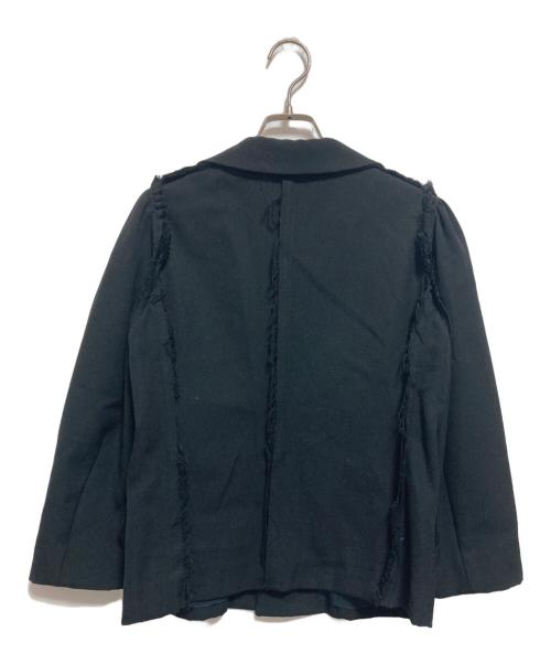 ROBE DE CHAMBRE COMME DES GARCONS（ローブドシャンブル コムデギャルソン）ROBE DE CHAMBRE COMME DES GARCONS (ローブドシャンブル コムデギャルソン) テーラードジャケット ブラック サイズ:Mの古着・服飾アイテム