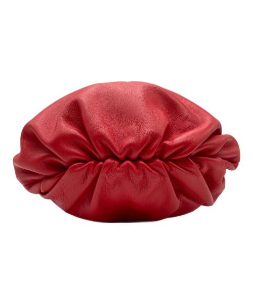 POLO RALPH LAUREN（ポロ・ラルフローレン）POLO RALPH LAUREN (ポロ・ラルフローレン) 巾着ショルダーバッグ レッドの古着・服飾アイテム