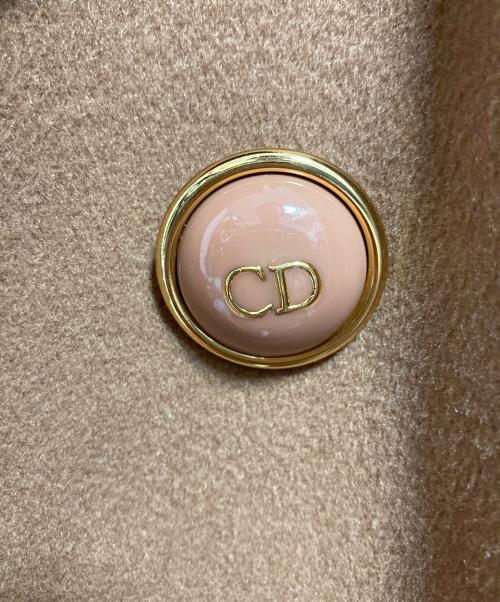 Christian Dior（クリスチャン ディオール）Christian Dior (クリスチャン ディオール) カシミヤコート ブラウン サイズ:9の古着・服飾アイテム