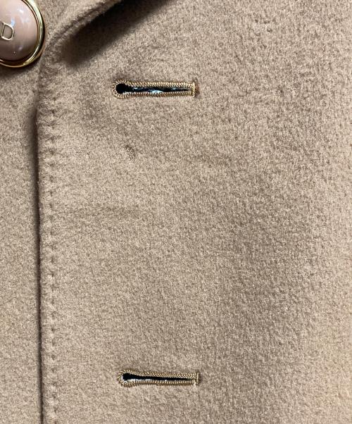 Christian Dior（クリスチャン ディオール）Christian Dior (クリスチャン ディオール) カシミヤコート ブラウン サイズ:9の古着・服飾アイテム