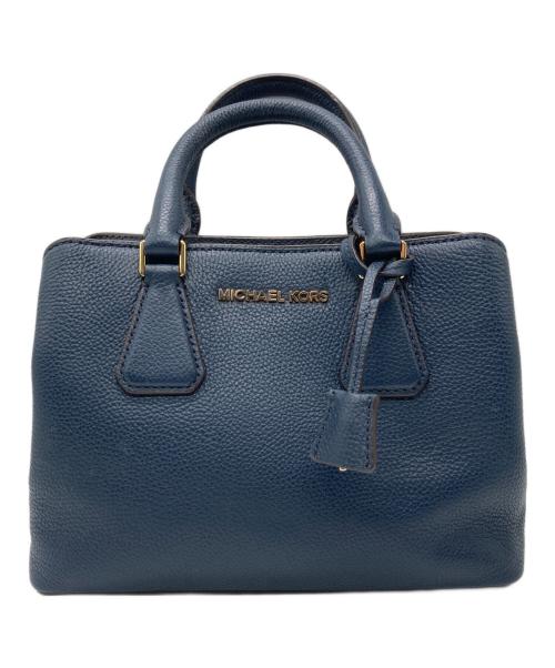 MICHAEL KORS（マイケル・コース）MICHAEL KORS (マイケル・コース) 2WAYショルダーバッグ ネイビーの古着・服飾アイテム