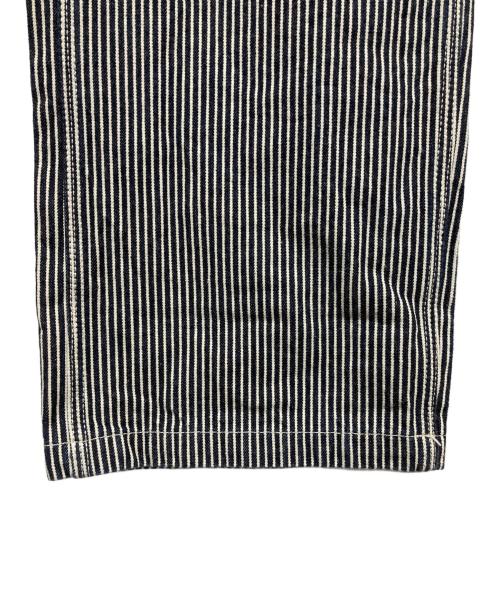 KOJIMA GENES（コジマジーンズ）KOJIMA GENES (コジマジーンズ) ヒッコリー ペインターデニムパンツ ブラック サイズ:W36の古着・服飾アイテム