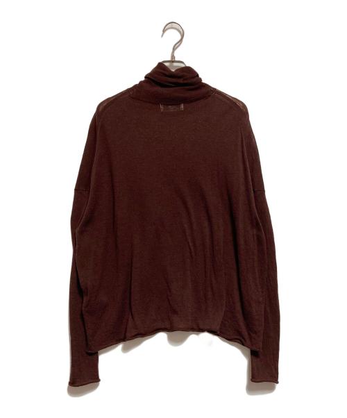 SLOBE IENA（スローブ イエナ）SLOBE IENA (スローブ イエナ) スイビワイドシルエットタートルプルオーバー ブラウン サイズ:FREEの古着・服飾アイテム