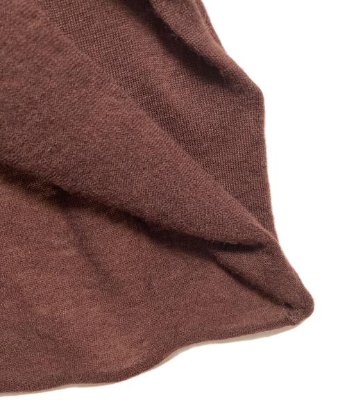 SLOBE IENA（スローブ イエナ）SLOBE IENA (スローブ イエナ) スイビワイドシルエットタートルプルオーバー ブラウン サイズ:FREEの古着・服飾アイテム