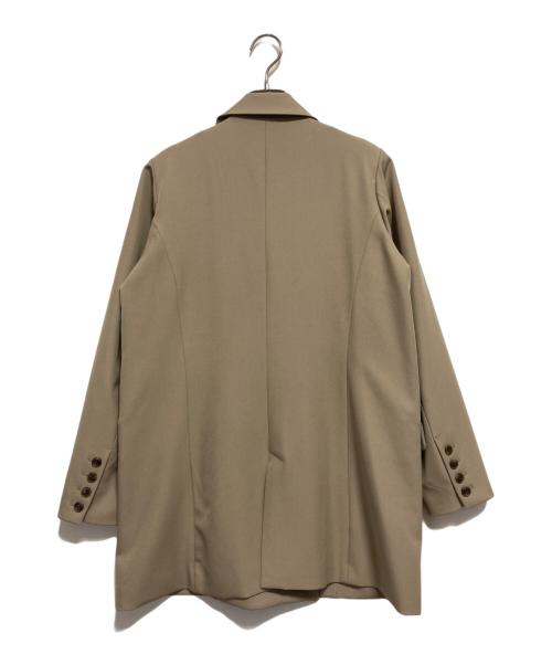 CAPRICIEUX LE'MAGE（カプリシューレマージュ）CAPRICIEUX LE'MAGE (カプリシューレマージュ) Wテーラードジャケット ベージュ サイズ:FREEの古着・服飾アイテム