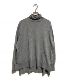 JOURNAL STANDARD relume（ジャーナルスタンダード レリューム）の古着「iellaYarnワイドタートルネック」｜グレー