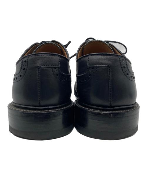 SHETLAND FOX（シェットランドフォックス）SHETLAND FOX (シェットランドフォックス) ハンプトン メダリオン シューズ ブラック サイズ:7ｂの古着・服飾アイテム