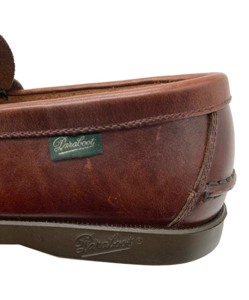 PARABOOT（パラブーツ）PARABOOT (パラブーツ) CORAUX ペニーローファー ブラウン サイズ:6の古着・服飾アイテム