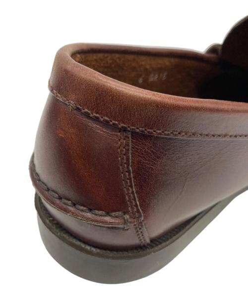 PARABOOT（パラブーツ）PARABOOT (パラブーツ) CORAUX ペニーローファー ブラウン サイズ:6の古着・服飾アイテム