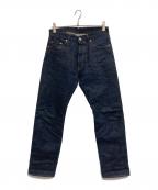 DENIMEドゥニーム）の古着「LOT66 セルビッチデニムパンツ」｜インディゴ