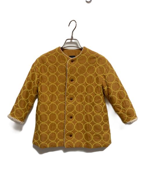 mina perhonen（ミナ ペルホネン）mina perhonen (ミナ ペルホネン) タンバリンコート ベージュ サイズ:110CMの古着・服飾アイテム