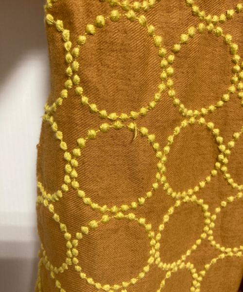 mina perhonen（ミナ ペルホネン）mina perhonen (ミナ ペルホネン) タンバリンコート ベージュ サイズ:110CMの古着・服飾アイテム