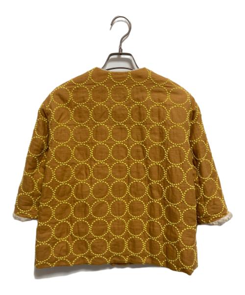 mina perhonen（ミナ ペルホネン）mina perhonen (ミナ ペルホネン) タンバリンコート ベージュ サイズ:110CMの古着・服飾アイテム